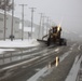 Spring snow removal at Fort McCoy