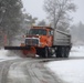 Spring snow removal at Fort McCoy