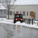 Spring snow removal at Fort McCoy
