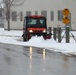 Spring snow removal at Fort McCoy