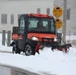 Spring snow removal at Fort McCoy