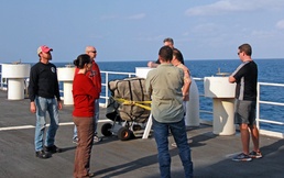 Reserve Citizen Airman sets sail as first reserve mission commander