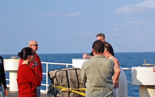 Reserve Citizen Airman sets sail as first reserve mission commander