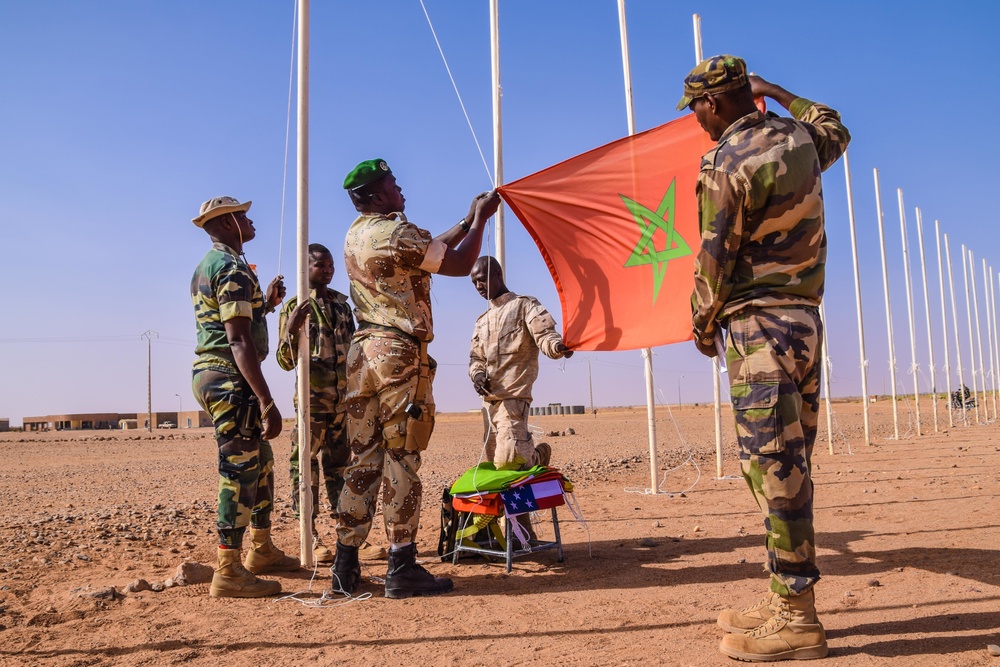 Flintlock 2018 Agadez opening ceremony preparations