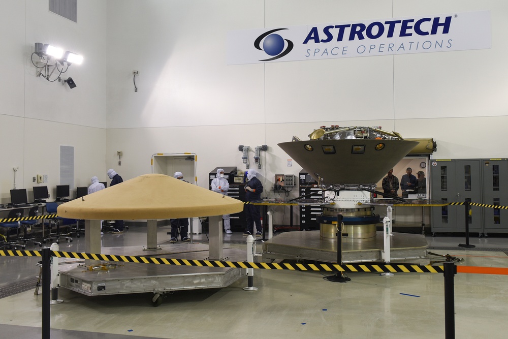 Mars InSight Lander at Vandenberg Air Force Base