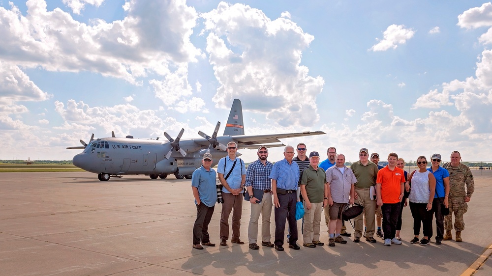 Illinois National Guard Distinguished Visitors Flight