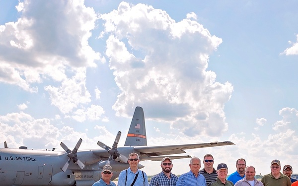Illinois National Guard Distinguished Visitors Flight