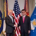 Defense Secretary James N. Mattis meets with Japanese Foreign Minister Taro Kono