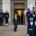 Defense Secretary James N. Mattis meets with Japanese Foreign Minister Taro Kono