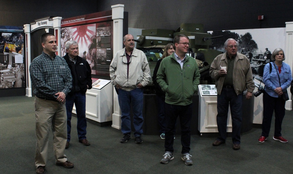 State Legislators Tour Armed Forces Museum