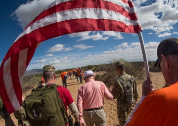 Ben Skardon, 100, walks in Bataan Memorial Death March for 11th time