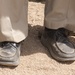 Ben Skardon's dusty shoes