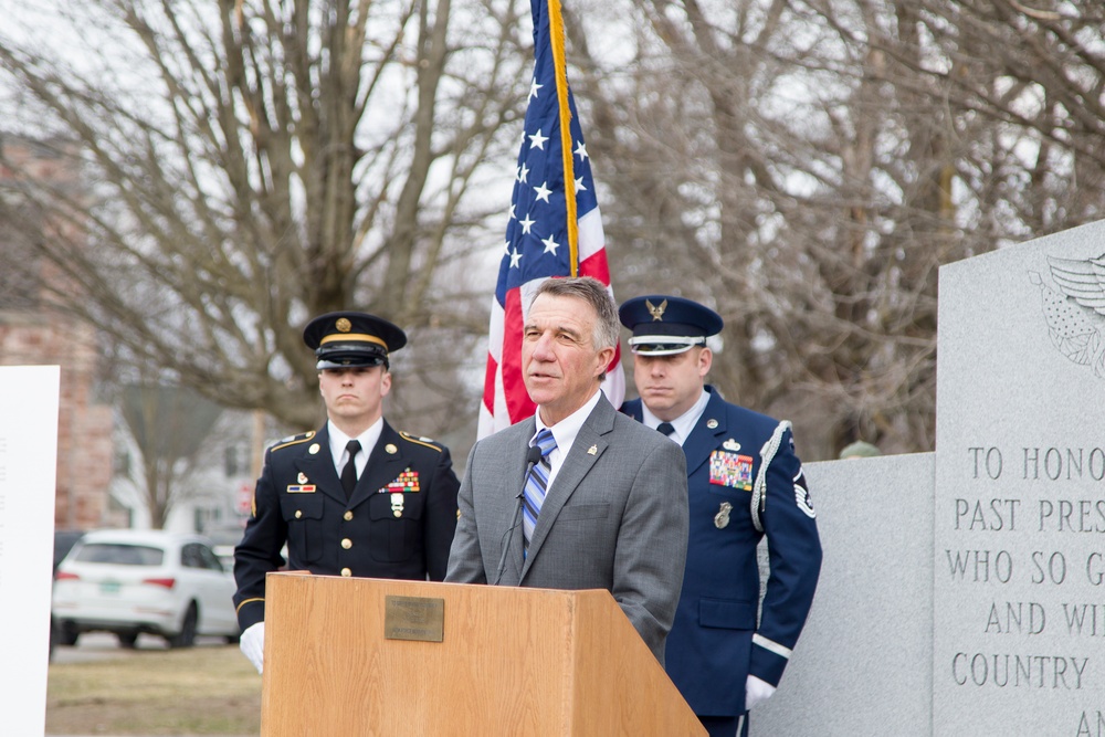 Vermont Governor Speaks at Ceremony