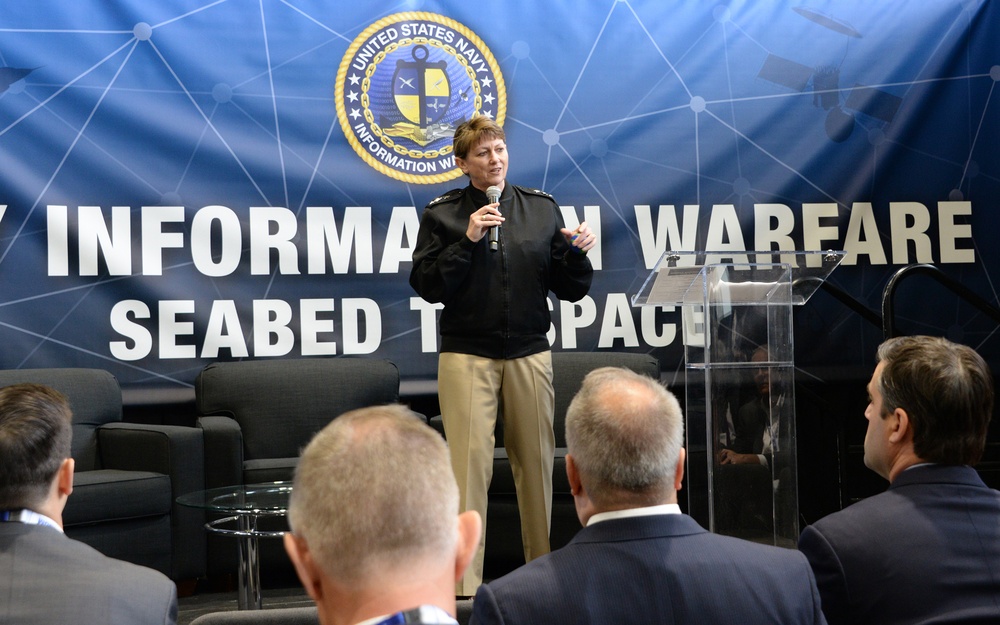 Navy Information Warfare Pavilion at SAS 2018