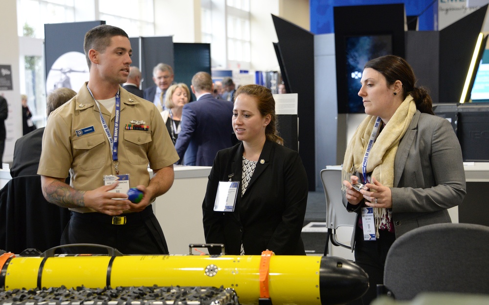 Navy Information Warfare Pavilion at SAS 2018