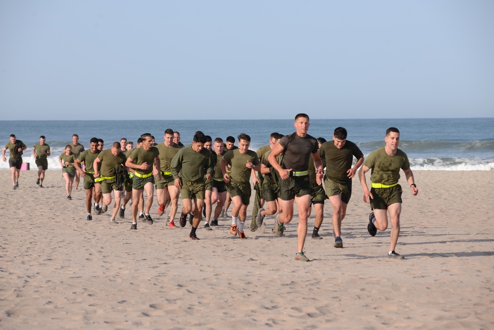 1st Intelligence Battalion physical training