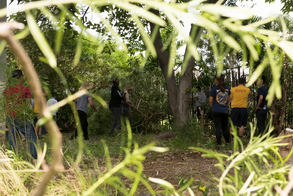 Hawaii service members and families launch Phase II of large scale clean-up