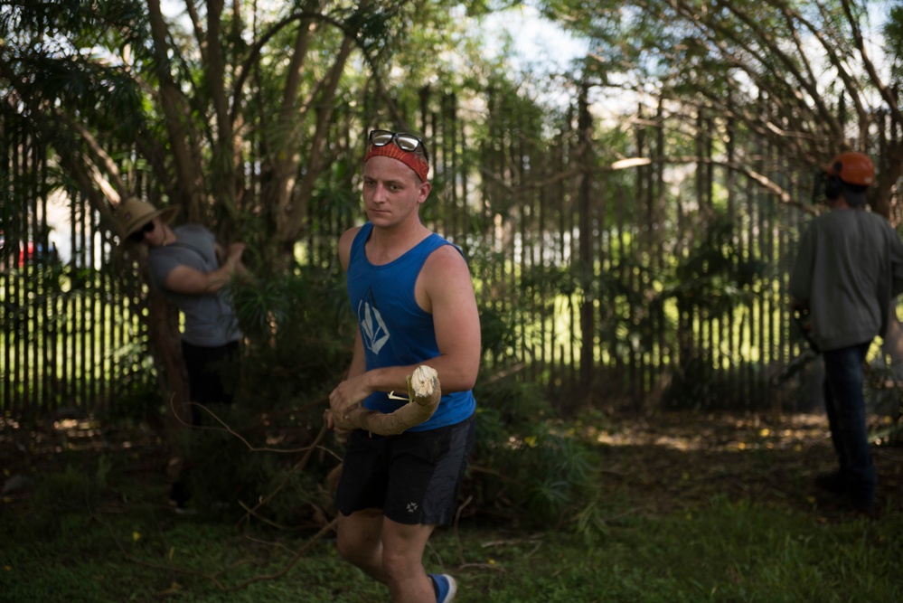 Hawaii service members and families launch Phase II of large scale clean-up