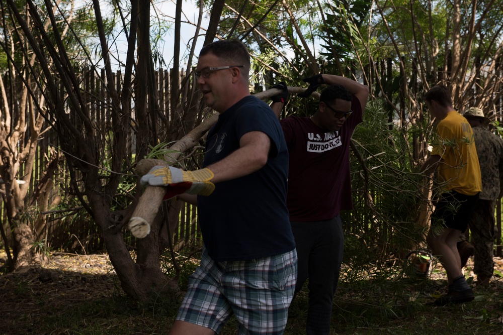 Hawaii service members and families launch Phase II of large scale clean-up