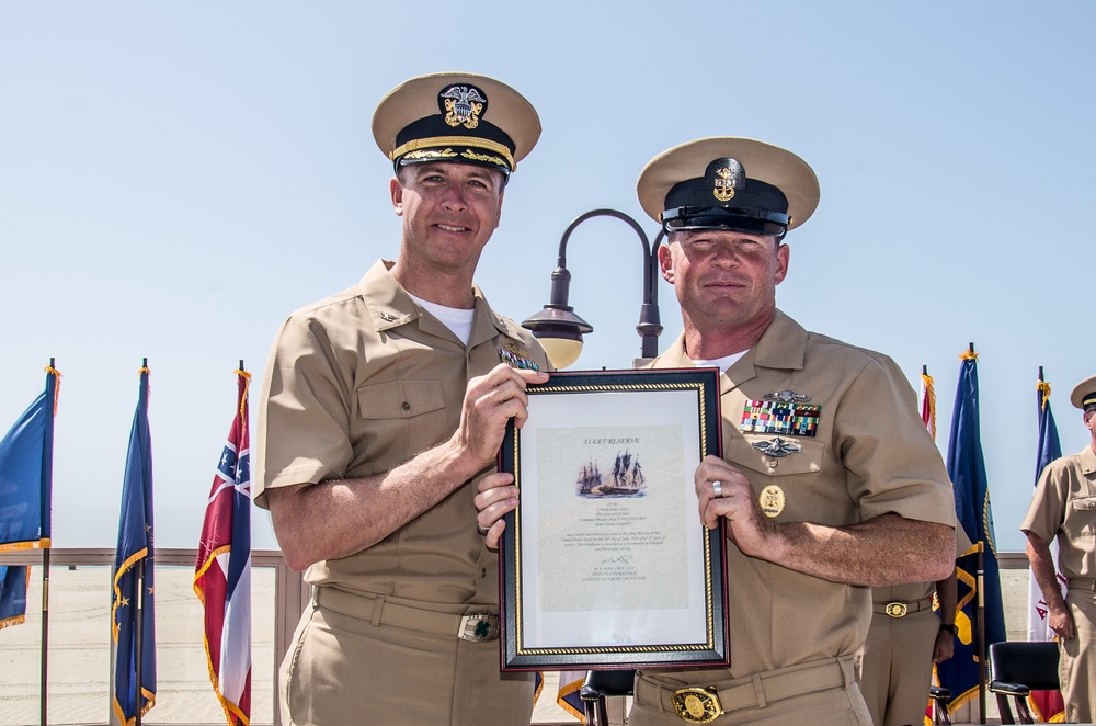 Coastal Riverine Group ONE hold a Retirement Ceremony in Honor of Command Master Chief James Kevin Campbell