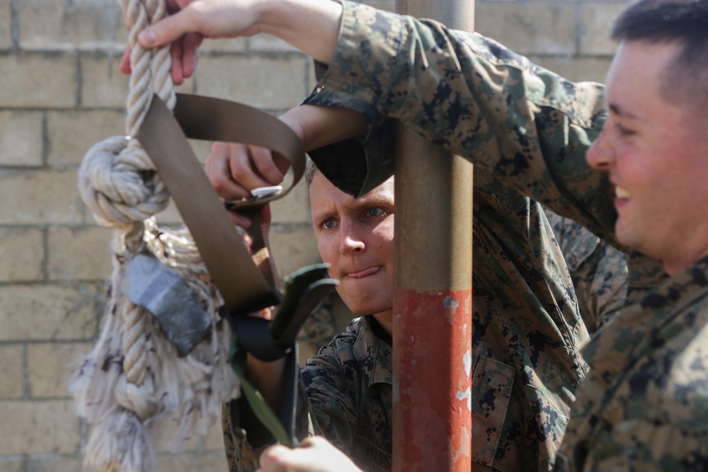 Overcoming Obstacles: Marines enhance small unit leadership skills