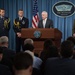 SD and CJCS joint press conference on Syria air strikes