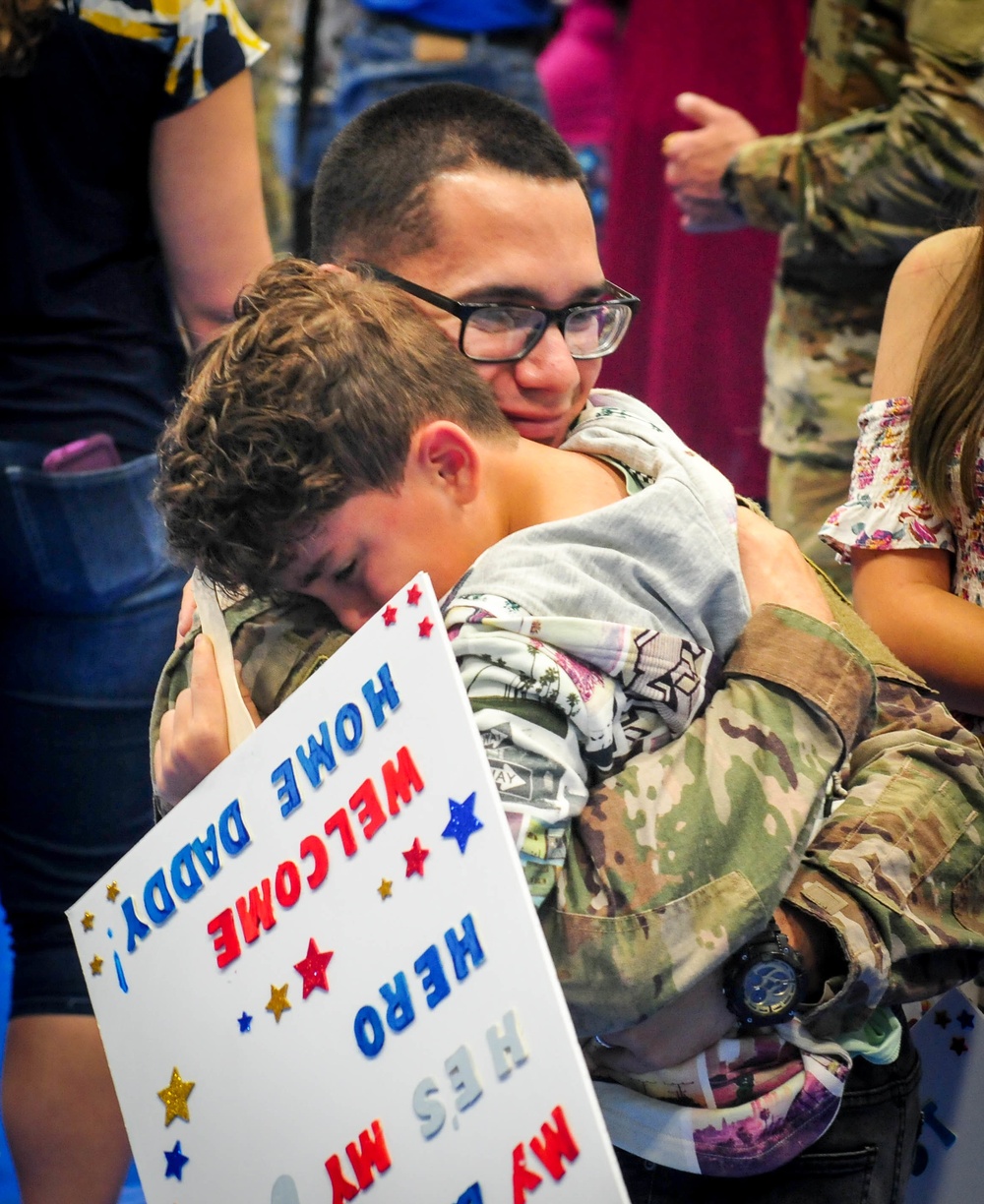 Human Resource Soldiers return to Hawaii from 9 month deployment