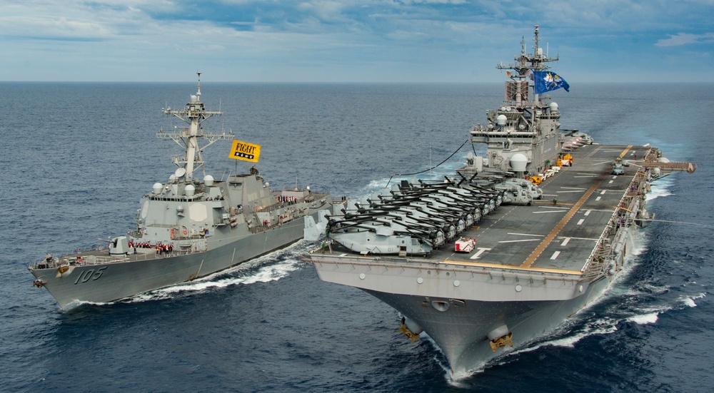 The Wasp Expeditionary Strike Group is conducting a regional patrol meant to strengthen regional alliances, provide rapid-response capability, and advance the Up-Gunned ESG concept.