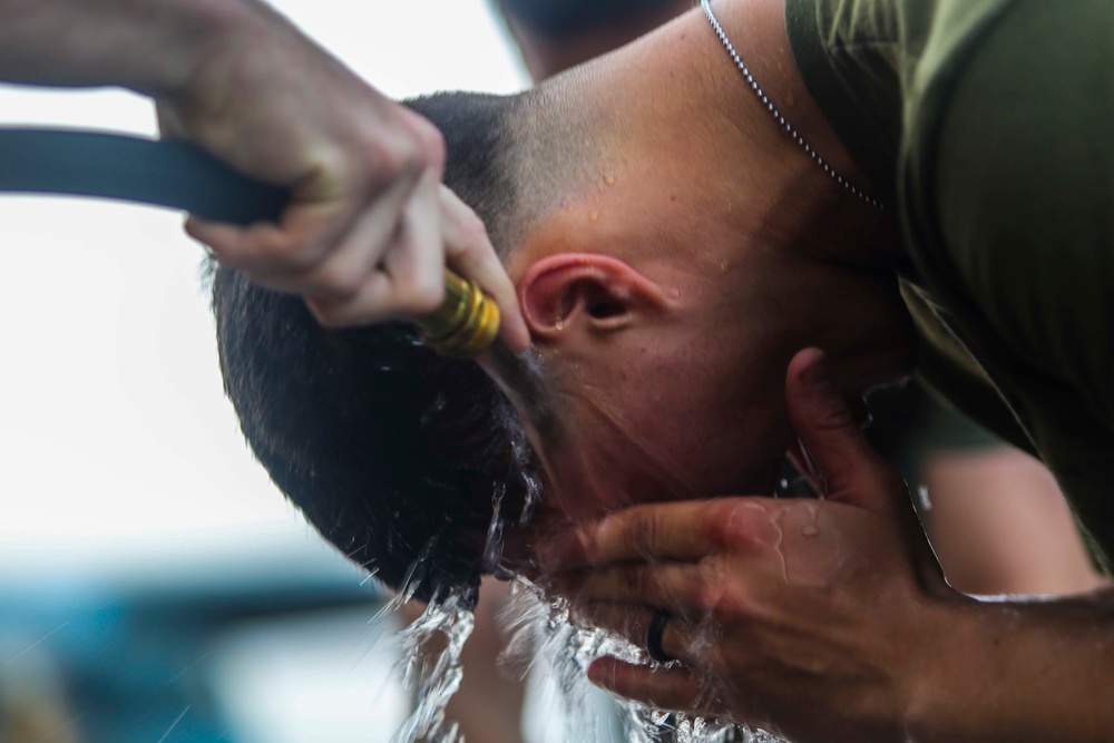 Spicing it up: 26th MEU conducts OC spray training