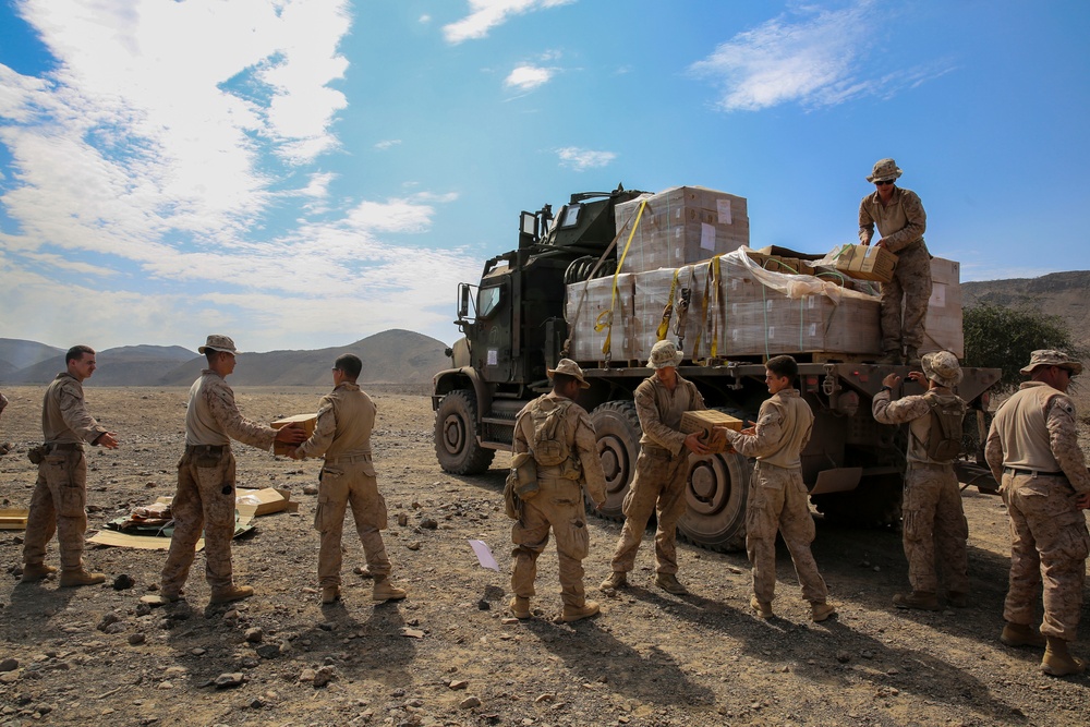 Combat Logistics Battalion supplies 26th MEU