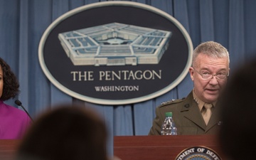 Pentagon Spokeswoman press brief