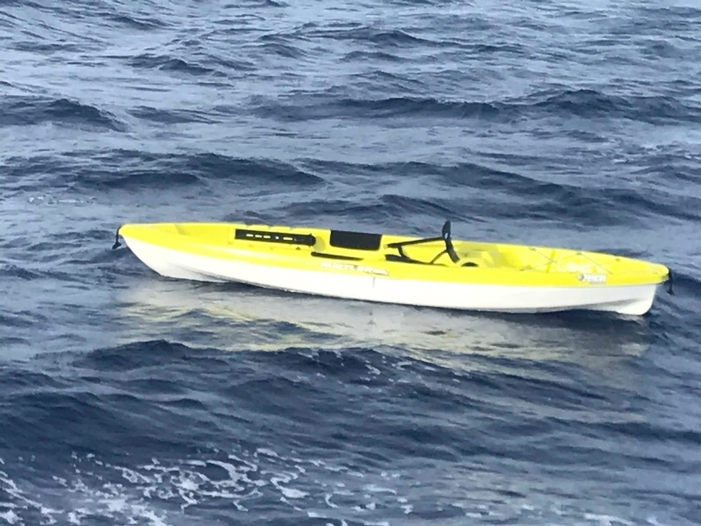 Imagery Available: Coast Guard seeks public's help identifying owner of kayak near Pearl Harbor