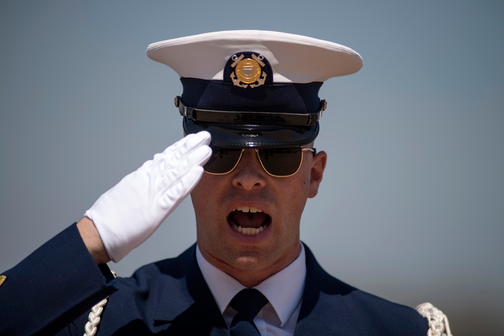 Joint Service Drill Team Exhibition Takes Place at Jefferson Memorial