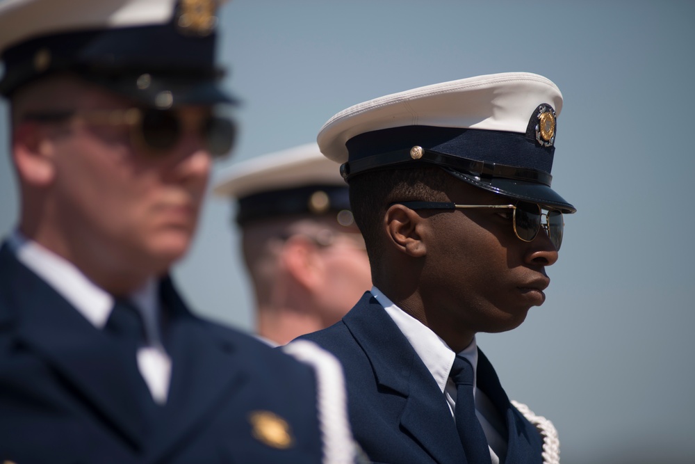 Joint Service Drill Team Exhibition Takes Place at Jefferson Memorial