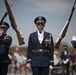 Joint Service Drill Team Exhibition Takes Place at Jefferson Memorial