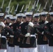 Joint Service Drill Team Exhibition Takes Place at Jefferson Memorial