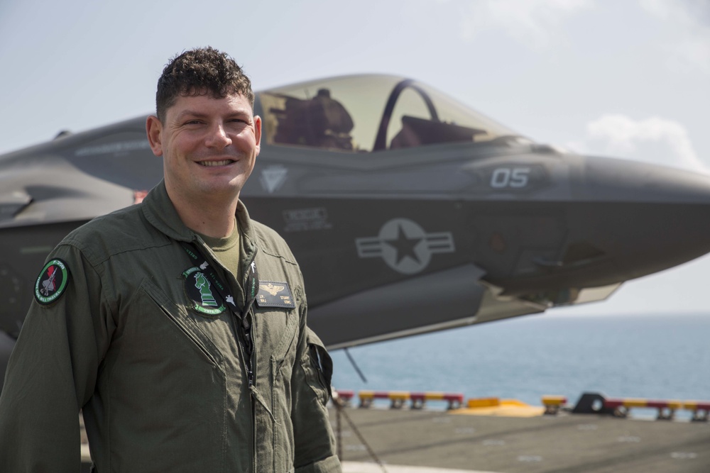 From Virginia Tech to the Marine Corps, three F-35 pilots serve together