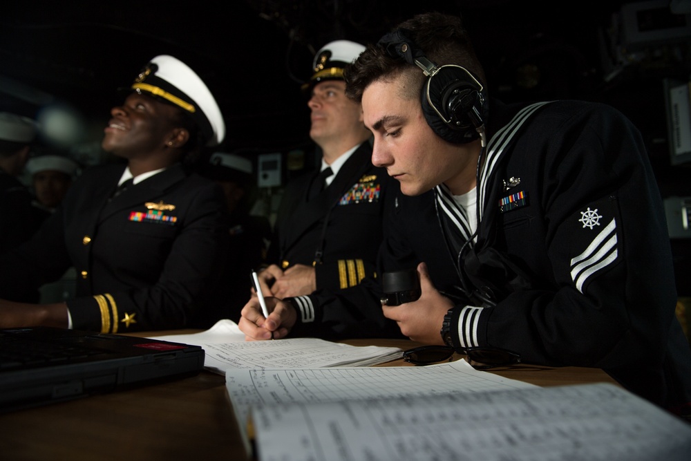 USS Pearl Harbor Arrives In Victoria, British Colombia