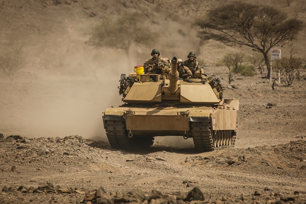 Tank Platoon enhances marksmanship skills during live-fire training