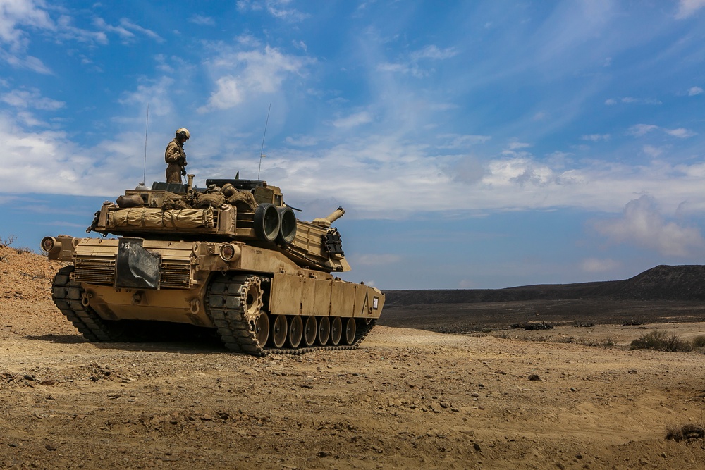 Tank Platoon enhances marksmanship skills during live-fire training