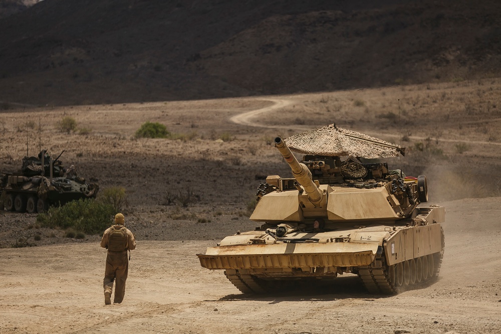 Tank Platoon enhances marksmanship skills during live-fire training