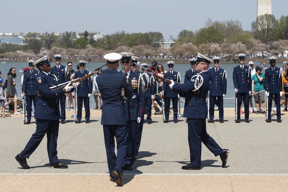 Cherry Blossom Festival Joint Service Drill Team Exhibition