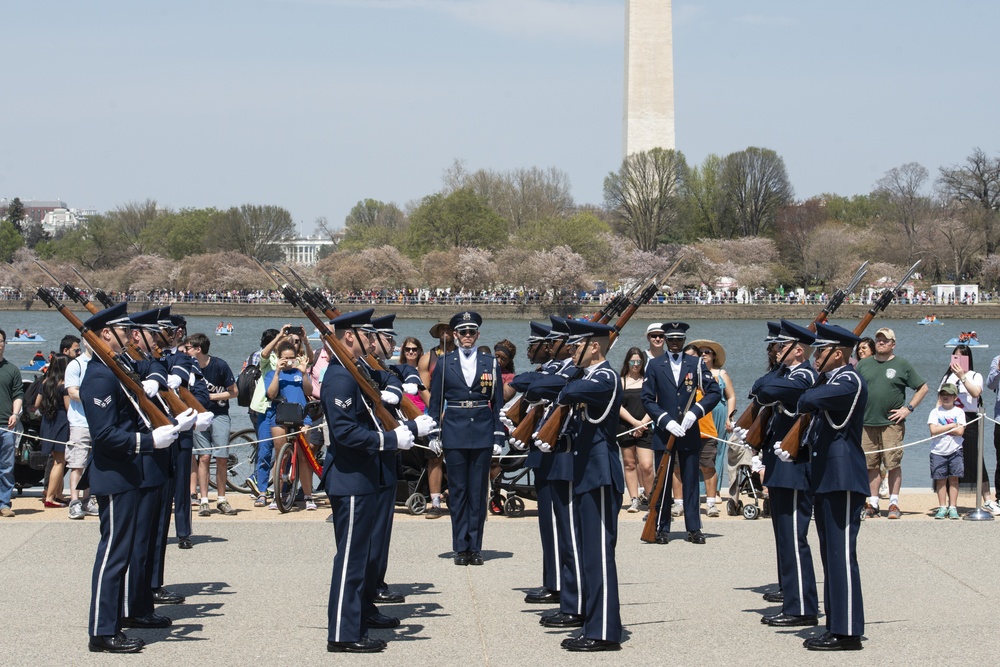 Cherry Blossom Festival Joint Service Drill Team Exhibition