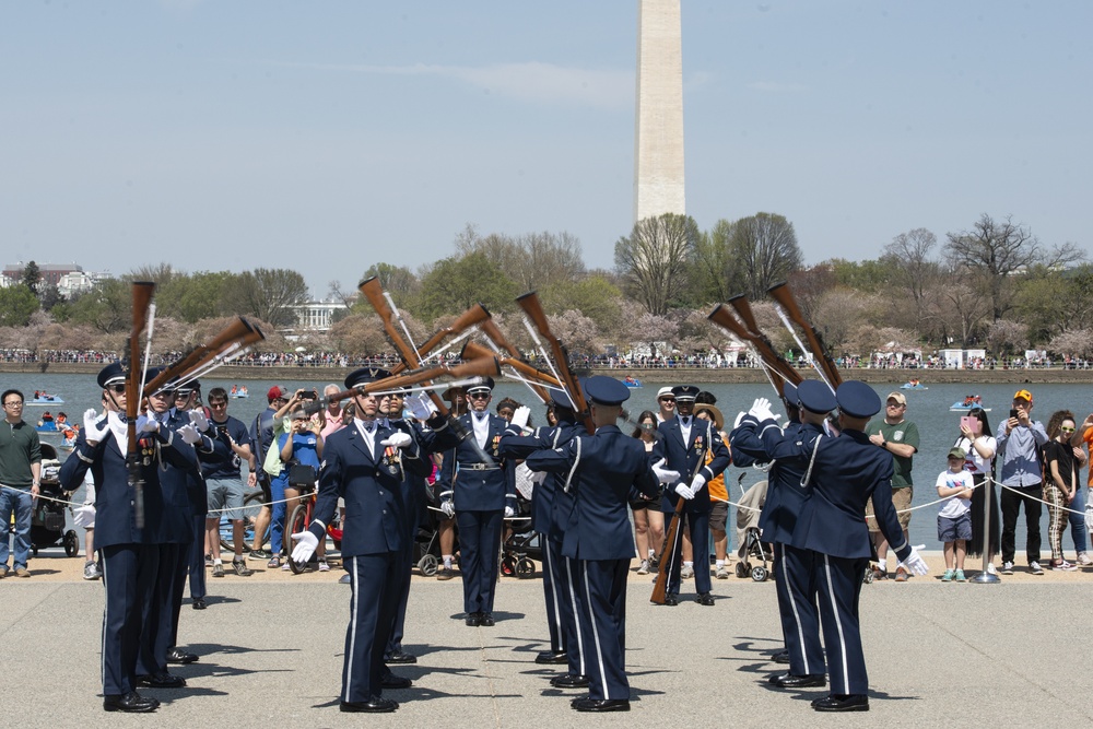 Cherry Blossom Festival Joint Service Drill Team Exhibition