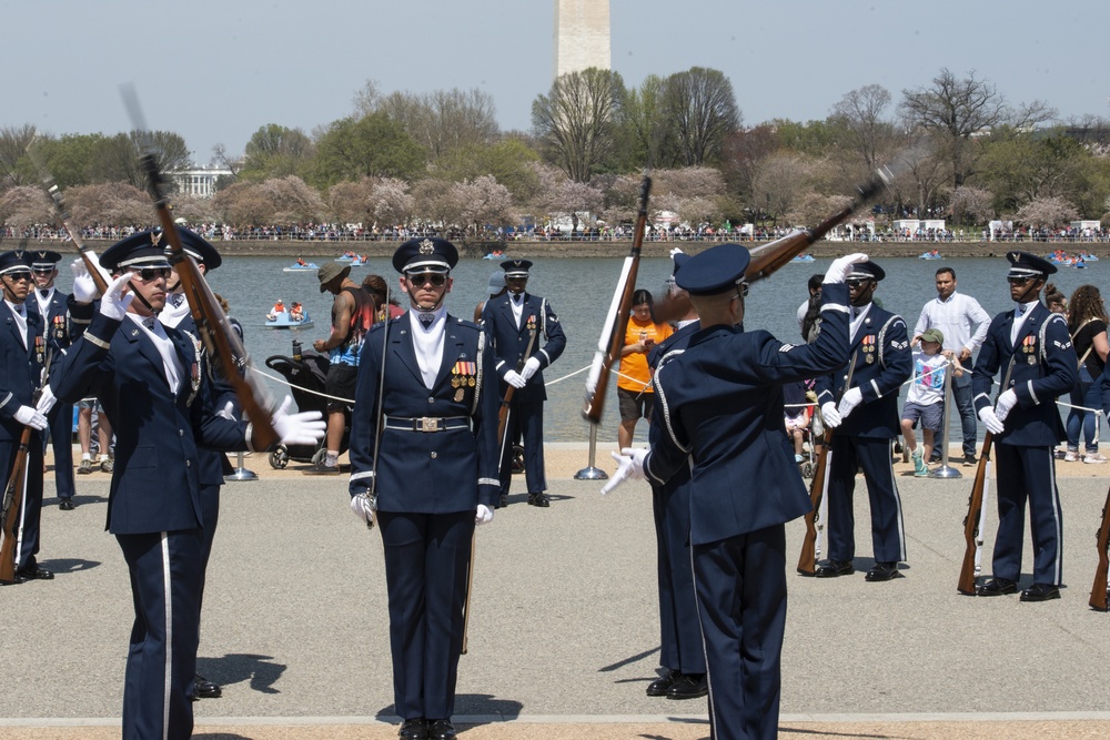 Cherry Blossom Festival Joint Service Drill Team Exhibition