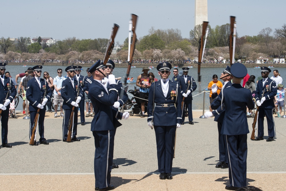 Cherry Blossom Festival Joint Service Drill Team Exhibition