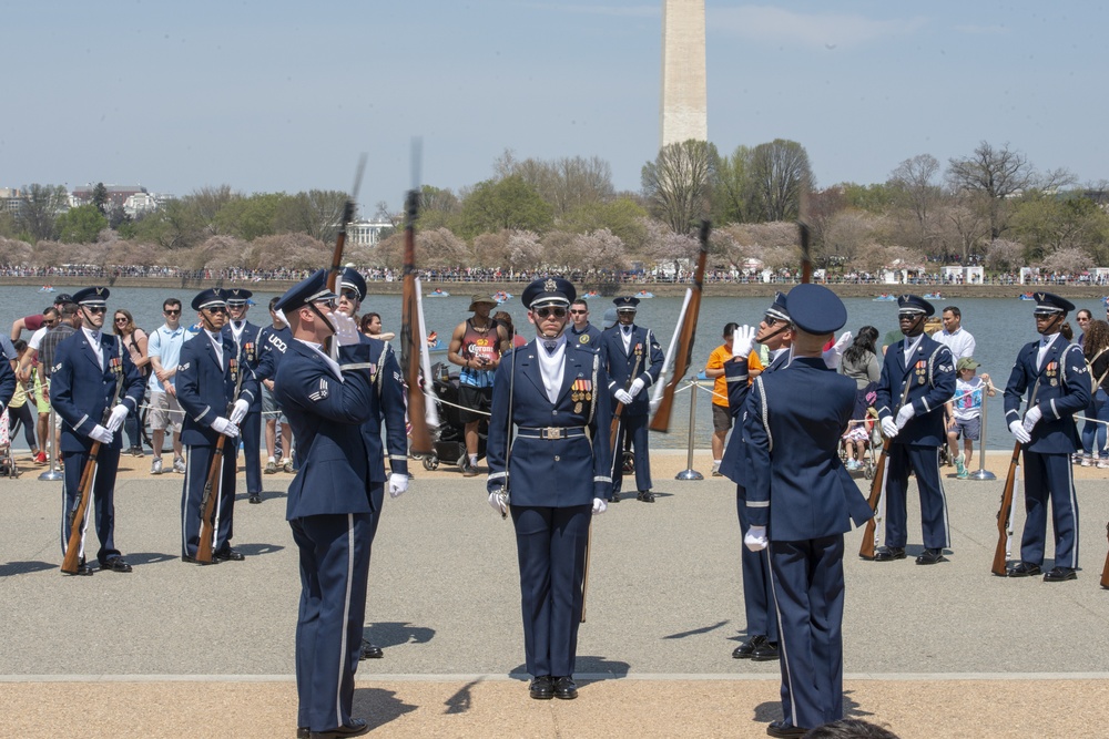 Cherry Blossom Festival Joint Service Drill Team Exhibition