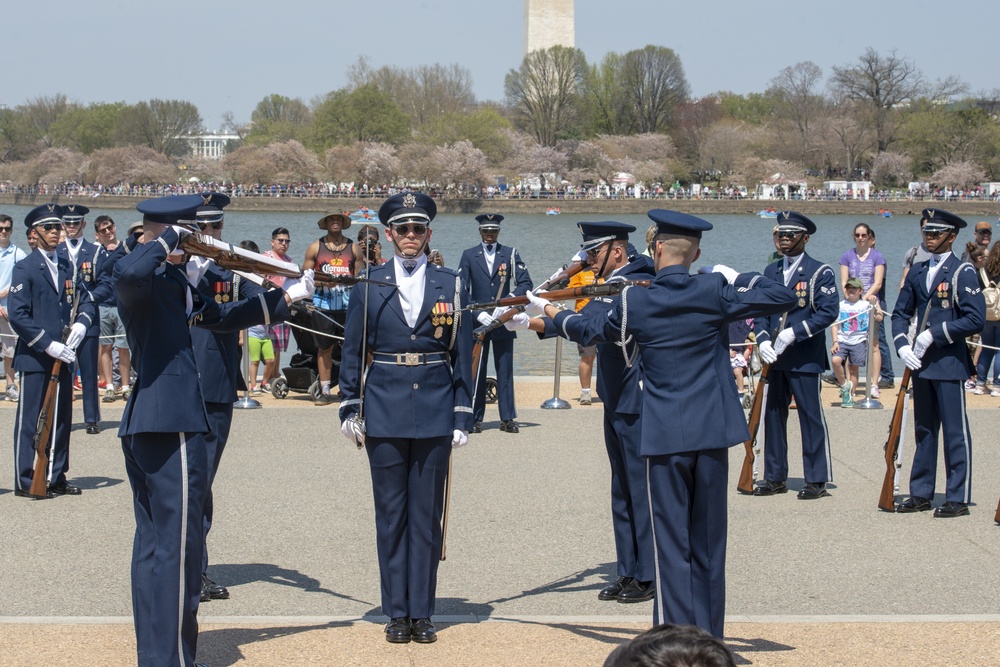 Cherry Blossom Festival Joint Service Drill Team Exhibition