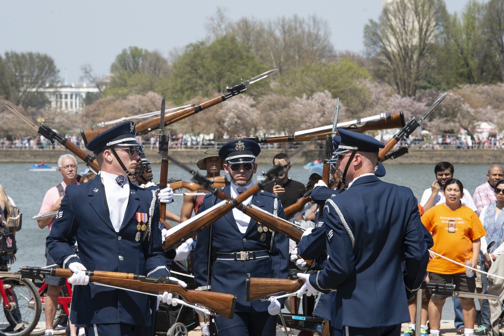 Cherry Blossom Festival Joint Service Drill Team Exhibition