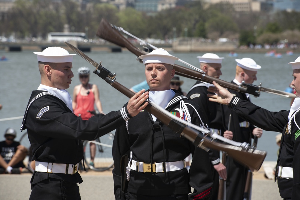 Cherry Blossom Festival Joint Service Drill Team Exhibition